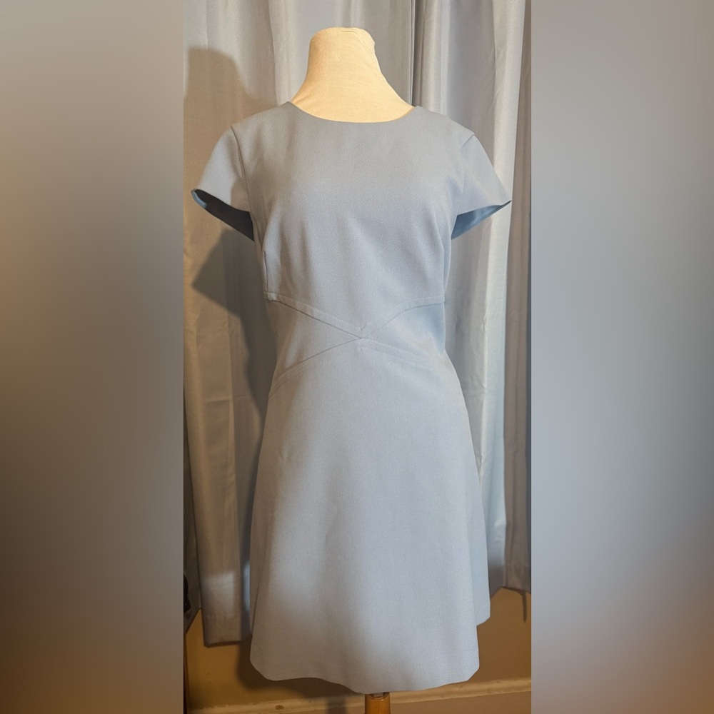 Eliza J light blue/baby blue dress size 14P NWOT